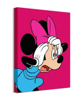 Minnie Mouse Shocked - obraz na płótnie