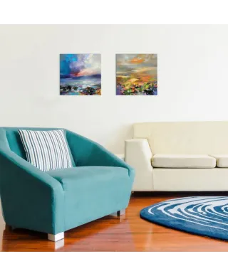 Highland Terrain - obraz na płótnie