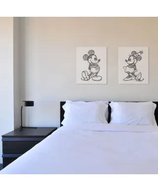 Myszka Mickey Rysunek - obraz na płótnie