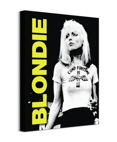 Blondie Live - obraz na płótnie