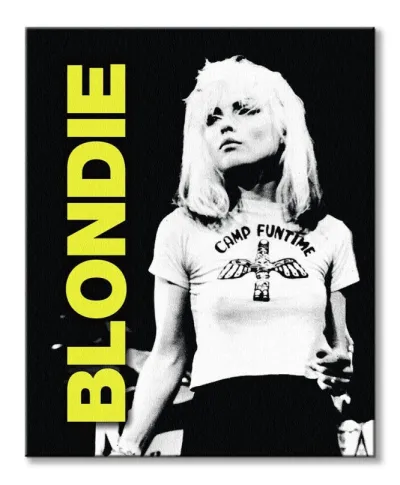 Blondie Live - obraz na płótnie