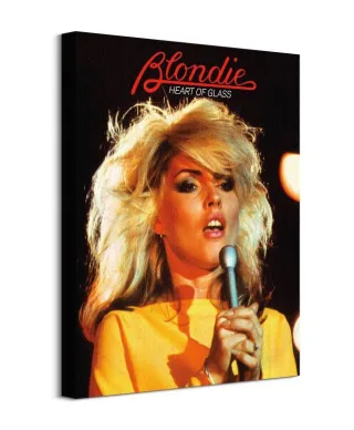 Blondie Heart of Glass - obraz na płótnie