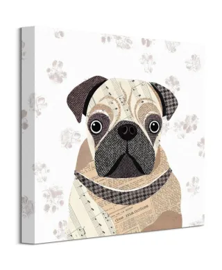 Mops - obraz na płótnie