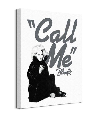 Blondie Call Me - obraz na płótnie