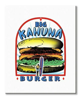 Pulp Fiction Big Kahuna Burger - obraz na płótnie