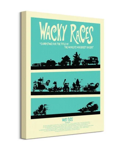 Wacky Races - obraz na płótnie