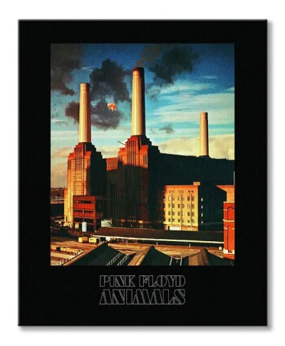Pink Floyd Animals - obraz na płótnie