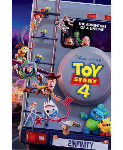 Toy Story 4 Adventure Of A Lifetime - plakat