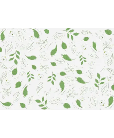 Fototapeta w Zielone Listki - Gałązki - 183x254cm