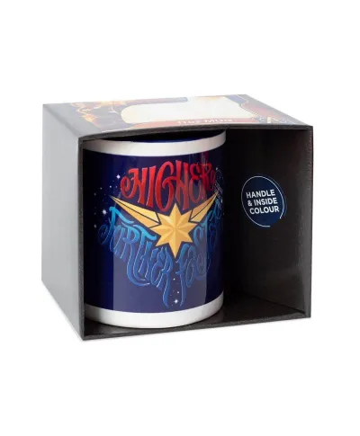 Captain Marvel Higher Further Faster - kubek