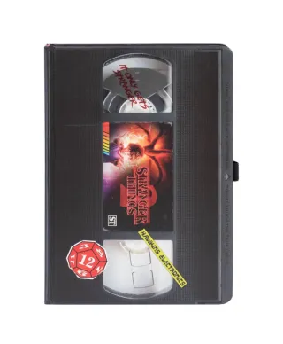 Stranger Things Sezon 2 VHS - notes A5
