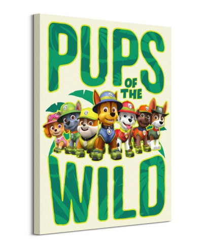 Paw Patrol Pups Of The Wild - obraz na płótnie