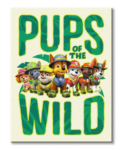 Paw Patrol Pups Of The Wild - obraz na płótnie