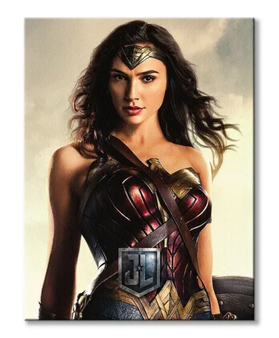 Liga Sprawiedliwości Wonder Woman - obraz na płótnie
