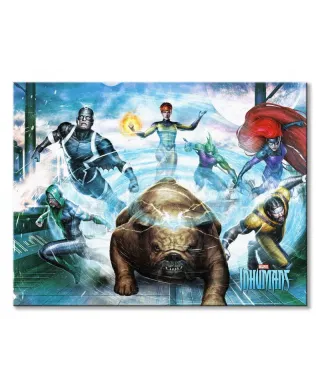 Inhumans Team - obraz na płótnie