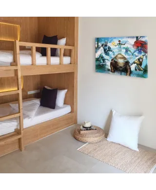 Inhumans Team - obraz na płótnie