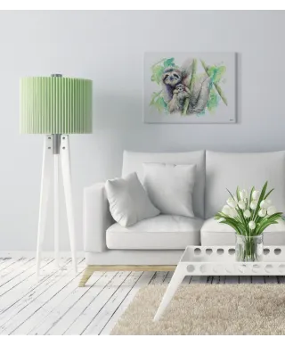 Rodzina Leniwców - obraz na płótnie