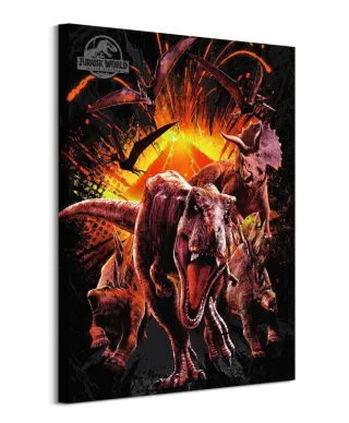 Jurassic World: Fallen Kingdom - obraz na płótnie