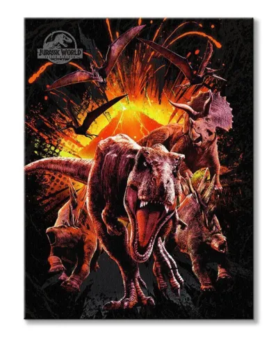 Jurassic World: Fallen Kingdom - obraz na płótnie