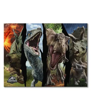 Jurassic World: Upadłe królestwo Dinozaury - obraz na płótnie
