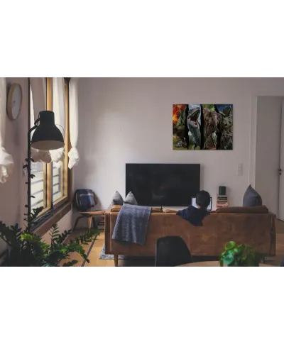 Jurassic World: Upadłe królestwo Dinozaury - obraz na płótnie