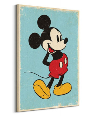 Mickey Mouse Retro - obraz na płótnie