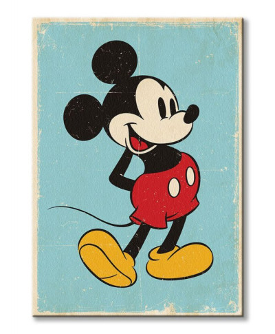 Mickey Mouse Retro - obraz na płótnie