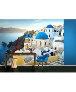 Fototapeta na ścianę - Santorini, Oia - 254x183 cm