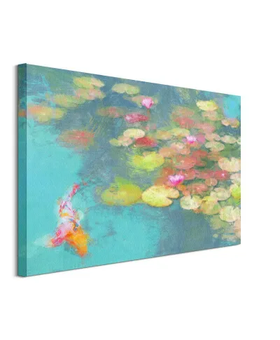 The Koi Pond - obraz na płótnie