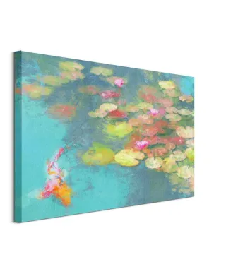 The Koi Pond - obraz na płótnie