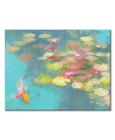 The Koi Pond - obraz na płótnie