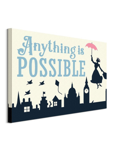 Mary Poppins Anything is Possible - obraz na płótnie