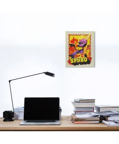 Spyro Vintage - obraz na płótnie