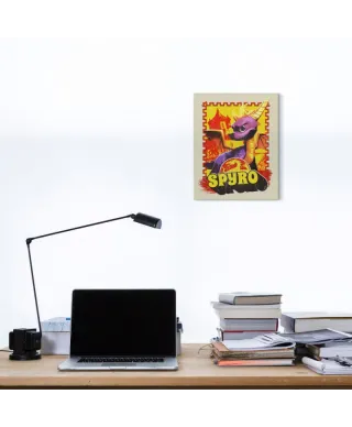 Spyro Vintage - obraz na płótnie