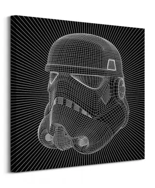 Star Wars Stormtrooper Wire - obraz na płótnie