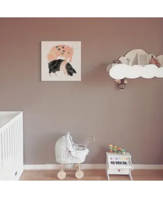 Świnki - obraz na płótnie