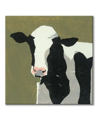 Fryzyjska Krówka - obraz na płótnie
