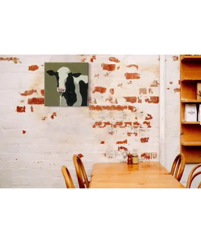 Fryzyjska Krówka - obraz na płótnie