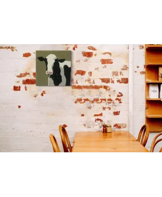 Fryzyjska Krówka - obraz na płótnie