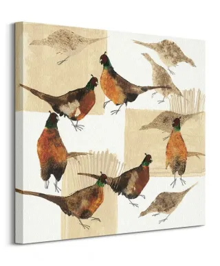 Bażanty - obraz na płótnie