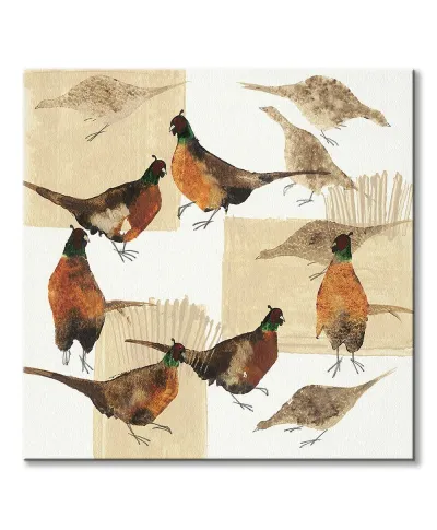 Bażanty - obraz na płótnie