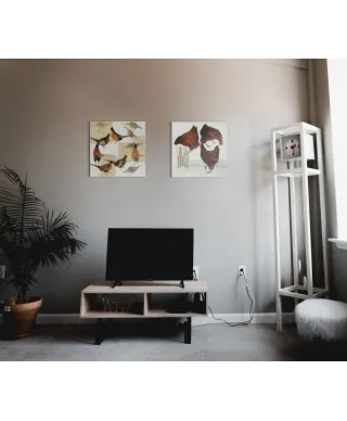 Bażanty - obraz na płótnie