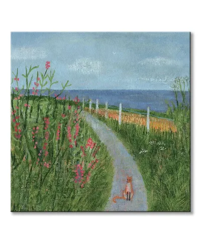 Elegant Fox - obraz na płótnie