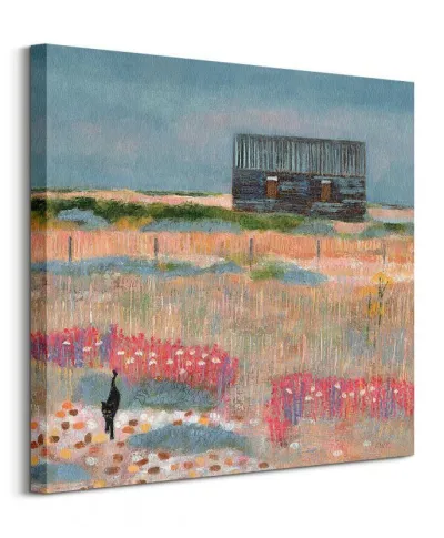 Seaside Stroll - obraz na płótnie
