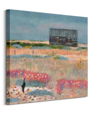 Seaside Stroll - obraz na płótnie