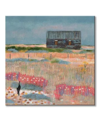 Seaside Stroll - obraz na płótnie