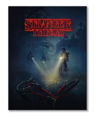 Stranger Things Bike - obraz na płótnie