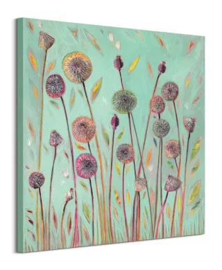 Dmuchawce - obraz na płótnie