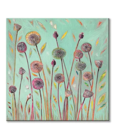 Dmuchawce - obraz na płótnie