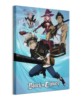 Black Clover Black Bulls  - obraz na płótnie